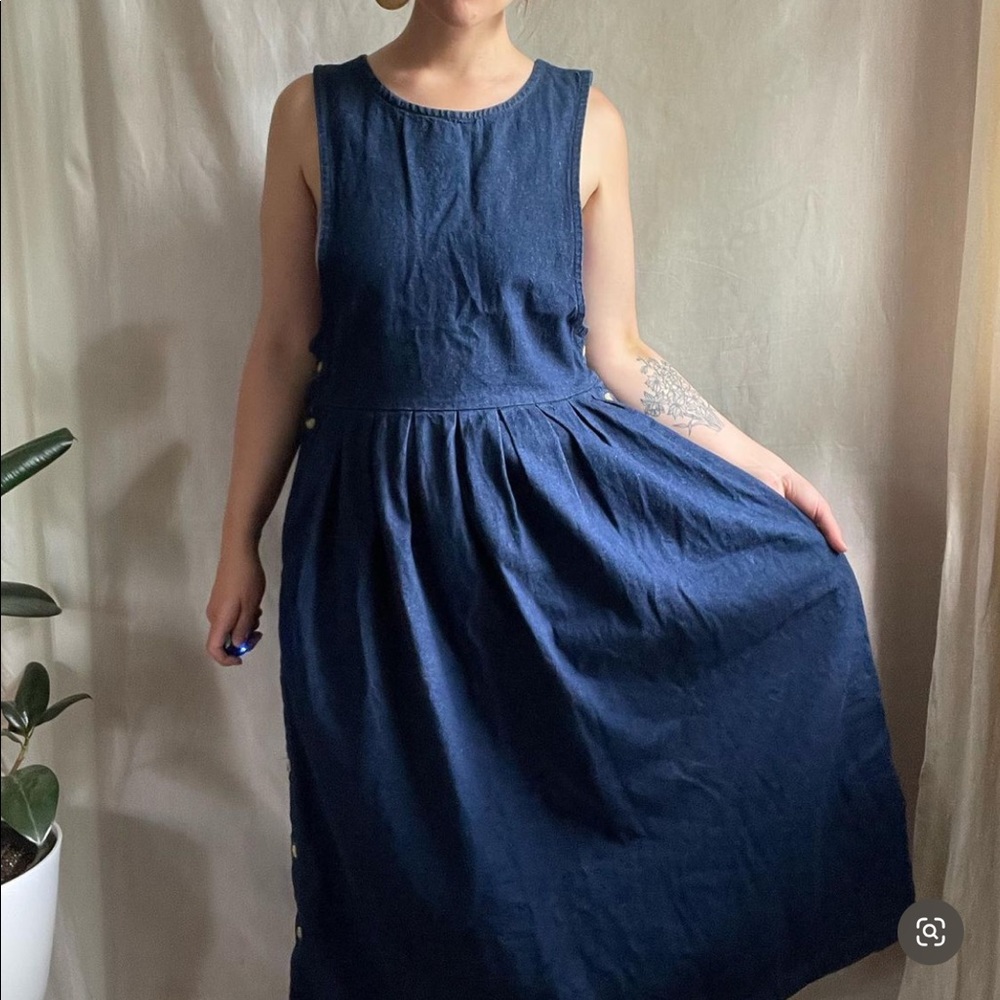 Classic LL Bean Apron Dress